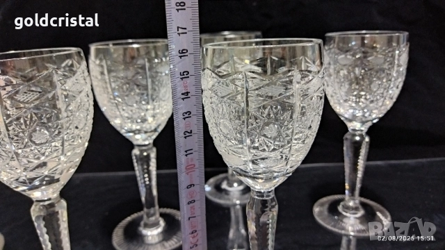 кристални чаши , снимка 3 - Други ценни предмети - 14142138