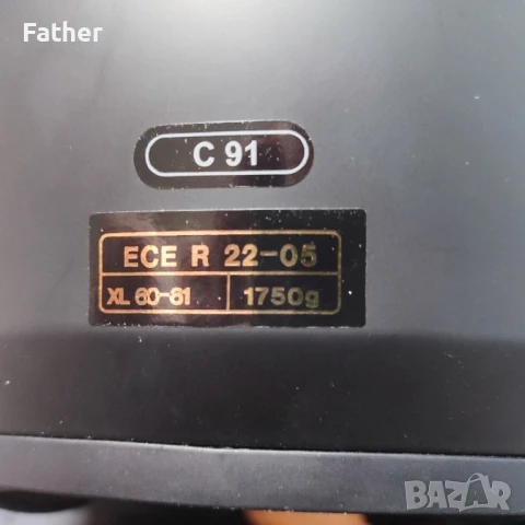 Модуларна каска HJC C91 размер XL, снимка 8 - Аксесоари и консумативи - 51329932