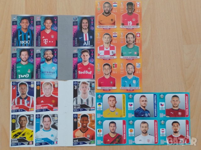 Футболни стикери 24 броя 