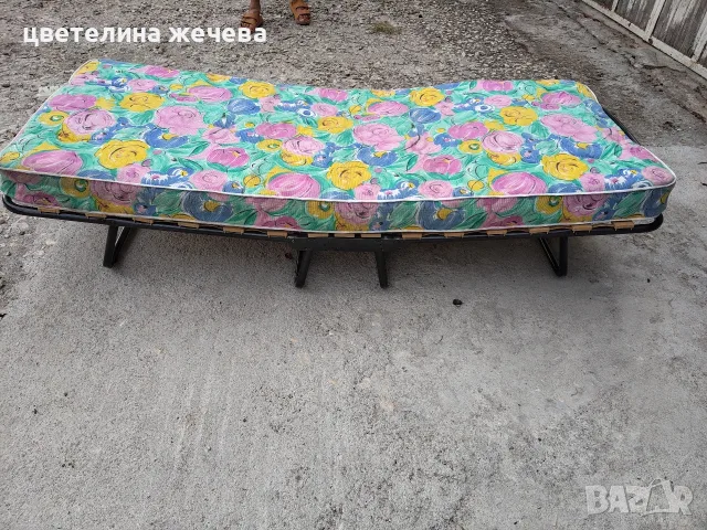 Сгъваемо легло с ламели , снимка 2 - Спални и легла - 56086320