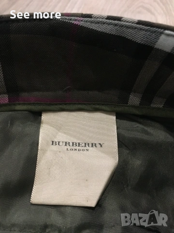 BURBERRY дамски панталон от финна вълна XS/S, снимка 6 - Панталони - 53937093