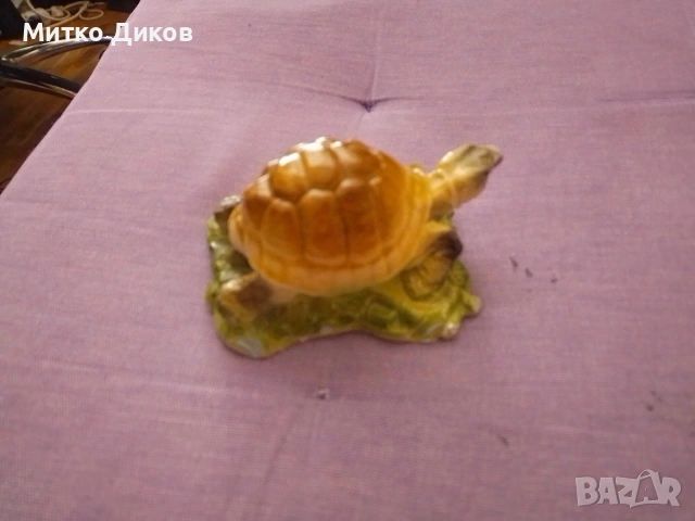 Гипсова костенурка за късмет 7х4 см, снимка 2 - Декорация за дома - 53962008