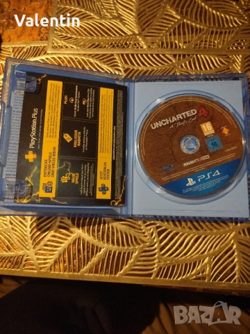 Uncharted 4 PS4 без драскотина, снимка 2 - Игри за PlayStation - 52666358