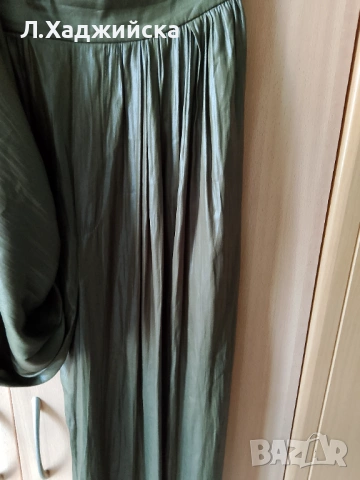 пола в цвят маслина, снимка 2 - Рокли - 54315361