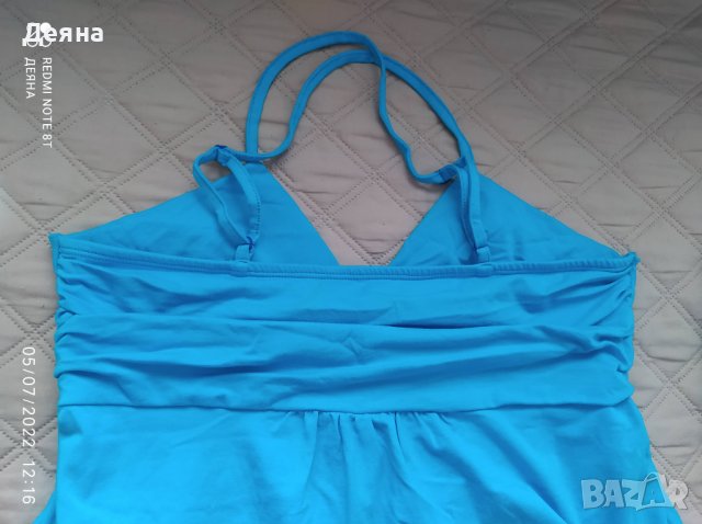 Син потник с регулиращи призрамки , снимка 3 - Потници - 37298170