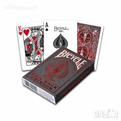 карти за игра Bicycle Metal Deck нови - първоначално произведен в 2015, е първото тесте в серията Bi, снимка 2 - Карти за игра - 29336080