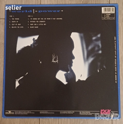 Snap! ‎– World Power Издание 🇩🇪 GERMANY 1990г Цялата плоча е преслушана и състоянието и е следното, снимка 2 - Грамофонни плочи - 54240380