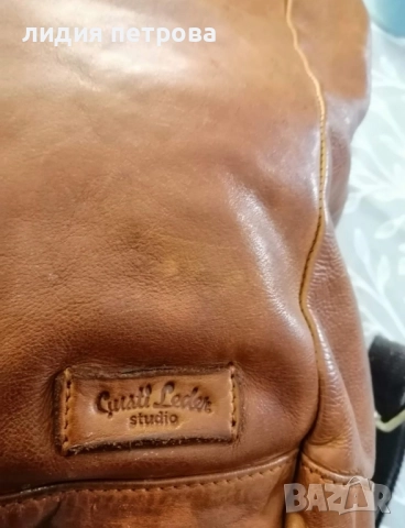 Обява 6.Кожена раница , снимка 4 - Раници - 51547953