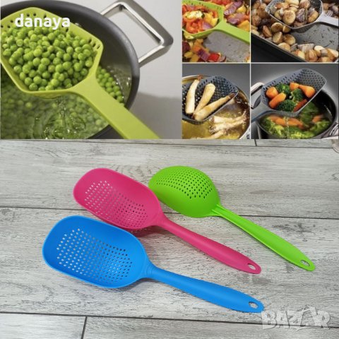 3471 Пластмасова решетъчна лъжица гевгир