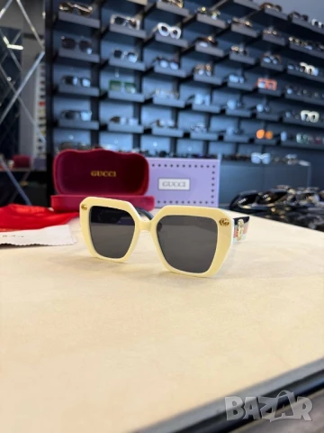 очила с черен обикновен калъф и ув защита gucci , снимка 6 - Слънчеви и диоптрични очила - 50843714