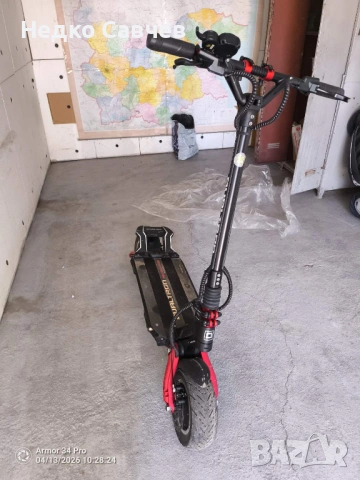 Продавам тротинетка нова в гаранция Dualtron Achilleus 60v 35AH LG BLACK, снимка 3 - Скейтборд, ховърборд, уейвборд - 54177896
