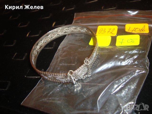 СРЕБРИСТА ФИЛИГРАННА ГРИВНА КРАСИВА ИЗРАБОТКА НАКИТ за НОСИЯ 9372, снимка 5 - Гривни - 30331160