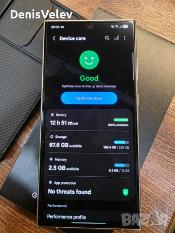 Samsung Galaxy S24 Ultra 256GB Titanium Gray Vivacom, снимка 10 - Samsung - 54046340