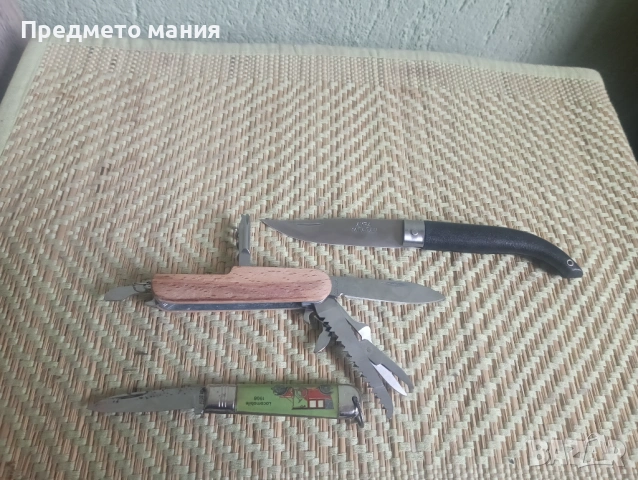 Лот от 3 интересни ножа – ножче ножка нож