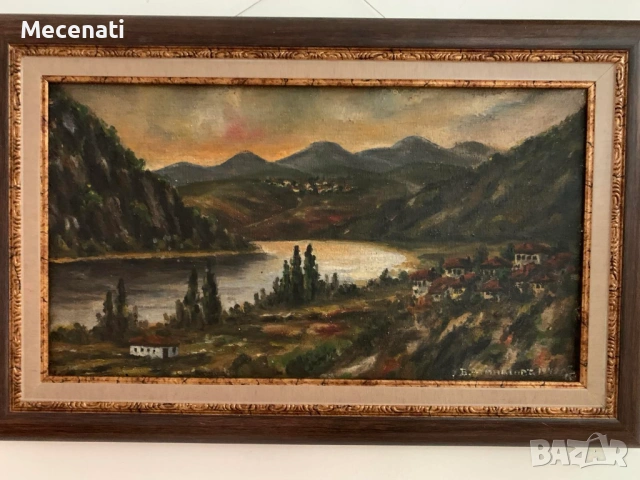 Венетка Атанасова (1905 - 1980) масло, снимка 2 - Картини - 53110692