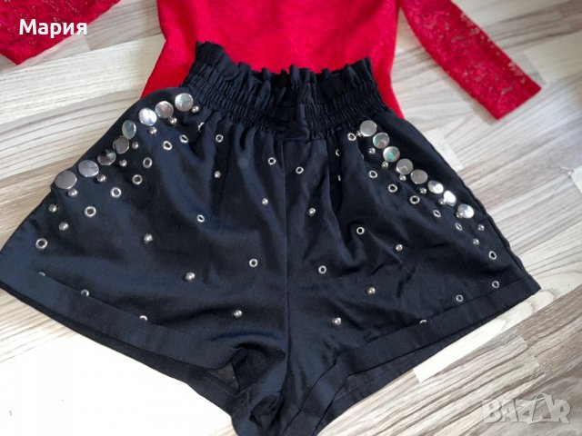 Къси панталонки с риза, снимка 3 - Комплекти - 36890120