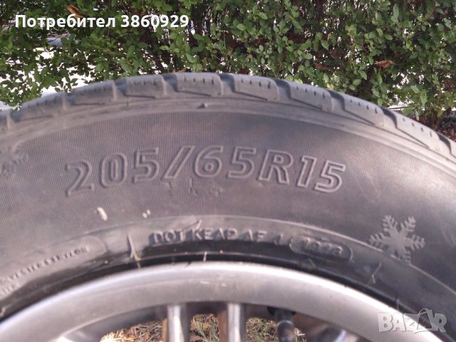 4бр. Джанти 15" с гуми за BMW 3 серия, снимка 8 - Гуми и джанти - 42449961