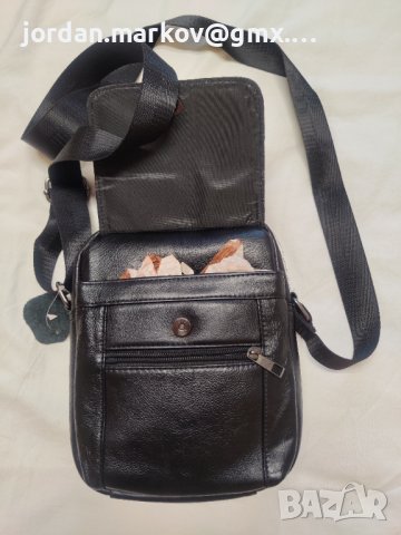 Чанта от естествена кожа, снимка 3 - Чанти - 42674090