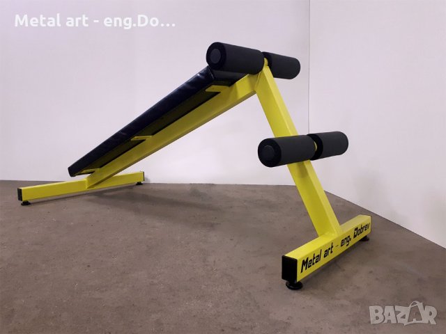 Лежанка за коремни преси, снимка 3 - Фитнес уреди - 28414330