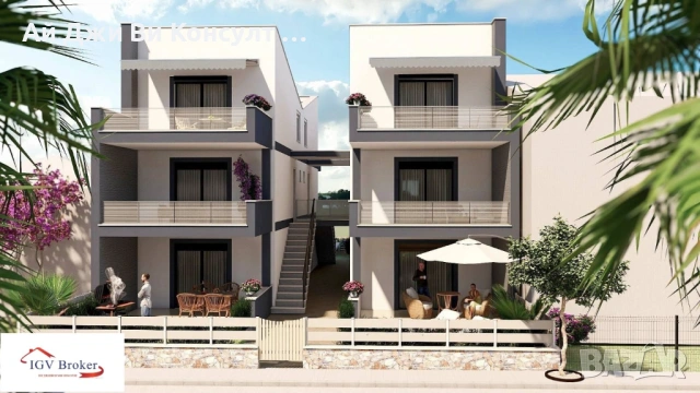 Тристаен мезонет в Неа Перамос, Гърция, снимка 5 - Апартаменти - 53994827