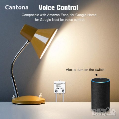 eWeLink WI-FI Smart Switch 5A/1000W, безжичен превключвател, синхронизация, Android/IOS,Alexa, Googl, снимка 7 - Друга електроника - 40744891