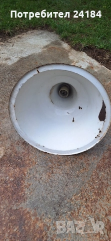 Индустриална винтидж лампа, снимка 5 - Лампи за таван - 51481568