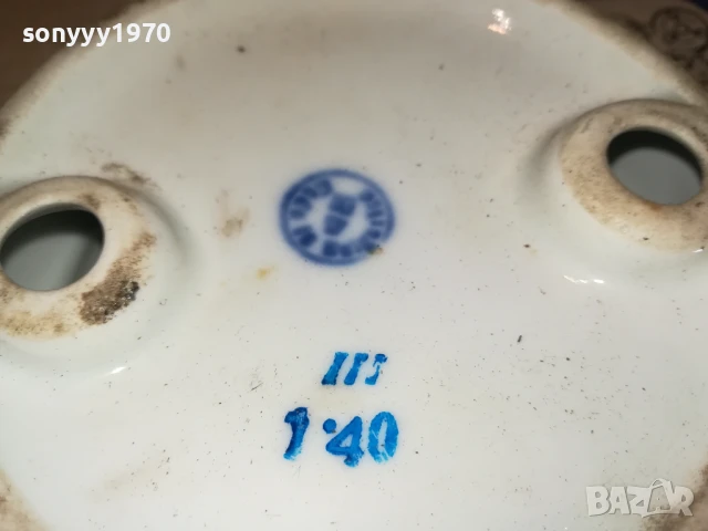 ПОРЦЕЛАНОВ ПЕПЕЛНИК ОТ СОЦА 0108250811, снимка 7 - Антикварни и старинни предмети - 51210382