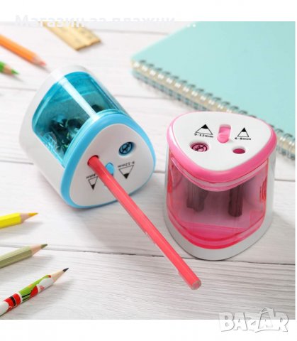 ЕЛЕКТРИЧЕСКА ОСТРИЛКА С ДВА ОТВОРА, ЗА МОЛИВИ 6 - 8 ММ. И 9 -12 ММ. - код  8004