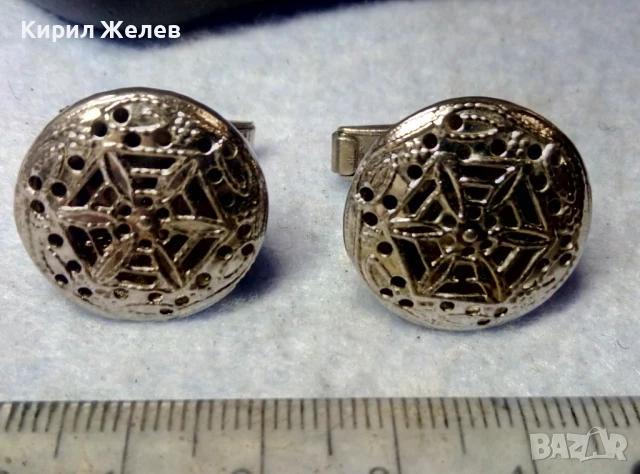 СТИЛНИ АЖУРНИ ВИНТИДЖ СТИЛ СРЕБРИСТИ БУТОНЕЛИ КОПЧЕТА За РЪКАВЕЛИ от БЛАГОРОДНА СТОМАНА 40474, снимка 9 - Други - 51279855