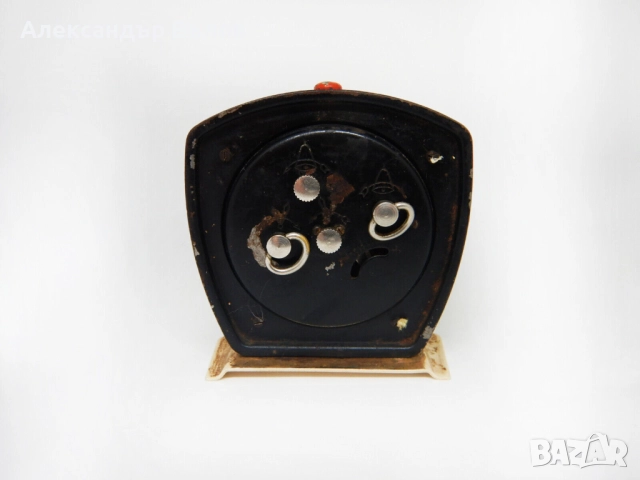 Стар Механичен Будилник Слава 11 Камъка Часовник Време, снимка 6 - Други ценни предмети - 52704154