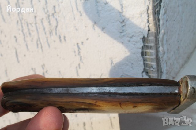 Стар нож, снимка 6 - Антикварни и старинни предмети - 44227439