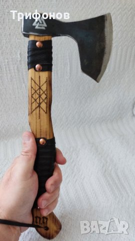 Брадвичка "Viking Tomahawk" - персонализирана (ръчна изработка), снимка 4 - Колекции - 44368031