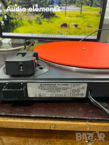 Грамофон Pioner, снимка 4 - Грамофони - 54257436