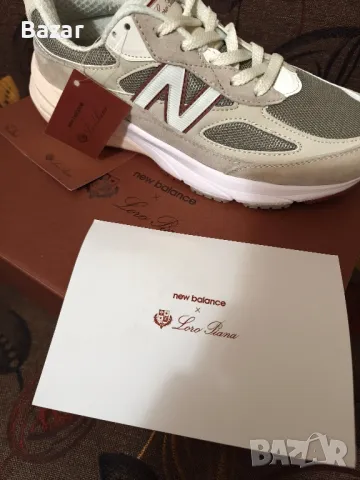 New Balance Loro Piana Спортно Елегантни Обувки Маратонки размер 43 става и за 44, снимка 3 - Маратонки - 49428096