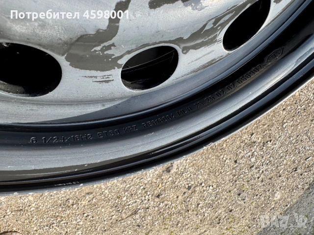 4бр.Оригинални джанти 16цола 5x108 за Renault Kangoo(2013-2022), снимка 14 - Гуми и джанти - 53874795