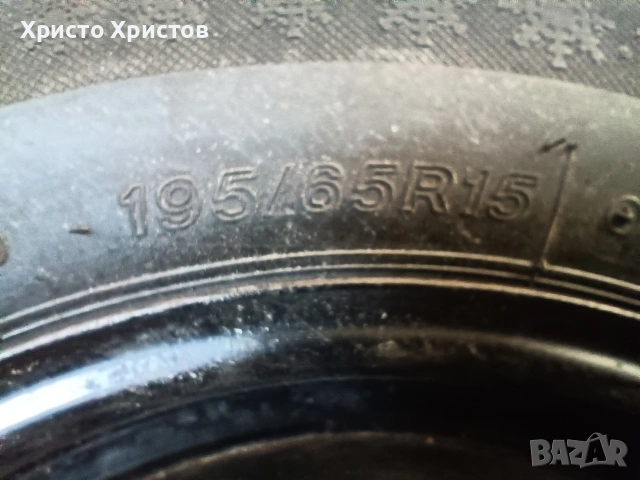 Четири броя стоманени джанти от Honda HR-V, снимка 3 - Гуми и джанти - 54269447