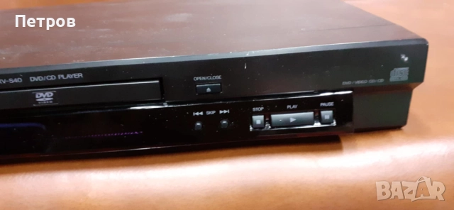 DVD JVC S40BK с  проблем, снимка 3 - Плейъри, домашно кино, прожектори - 52050187