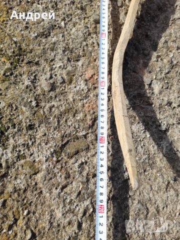 Стара дървена трирога вила #3, снимка 6 - Други ценни предмети - 44340573