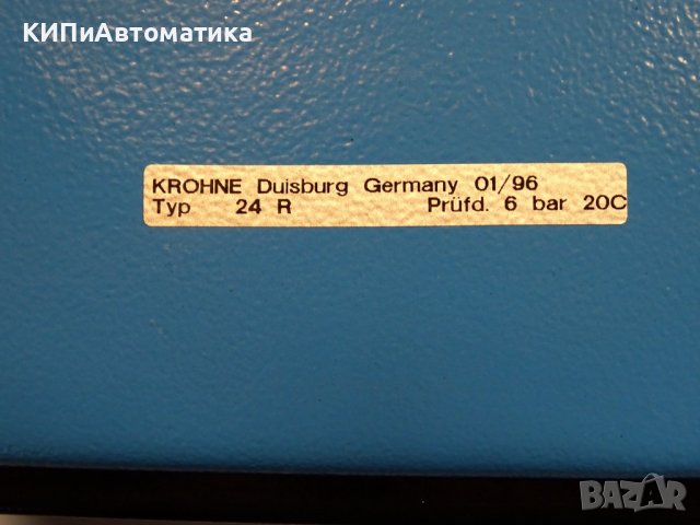 Ротаметър KROHNE GA 24R Glasstube flowmeter 10-75 Nm3/h, снимка 10 - Резервни части за машини - 37461061