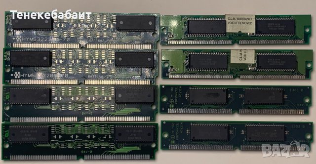  8 бр памети Х 8 mb EDO RAM 60 ns      , снимка 3 - RAM памет - 42819024