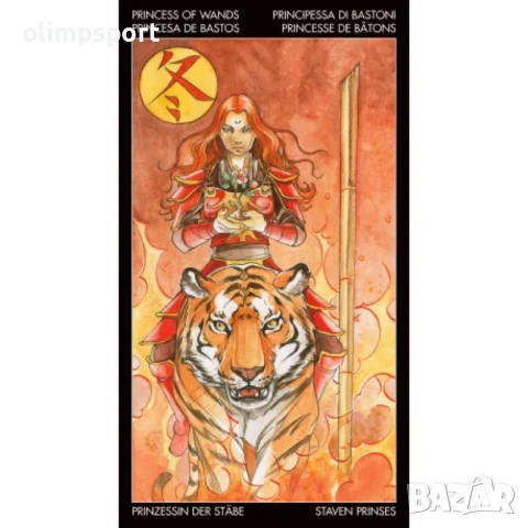 Карти Таро LoScarabeo Manga  , снимка 2 - Карти за игра - 51342499