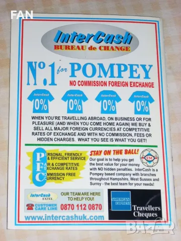 Портсмут - Брадфорд Сити оригинална английска футболна програма от 1 Дивизия със Светослав Тодоров, снимка 12 - Фен артикули - 50245005