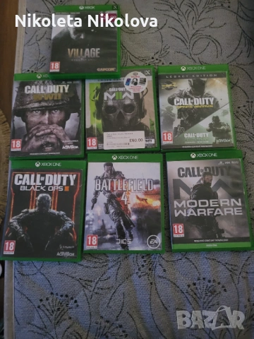  Игри за Xbox – Отлично състоя бройката е 20€ние, добри цени