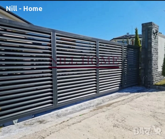 Ограда ( тип щора ) ПАНА, ЛАМЕЛИ, КОЛОВЕ, ВРАТИ, снимка 9 - Огради и мрежи - 52906103