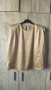 Бежово сатен блуза с подплънки , снимка 1 - Тениски - 40399478