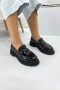 Равни обувки - черен лак - NPL25 , снимка 2
