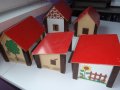 дървена детска къща / комплект дървени къщички , снимка 2
