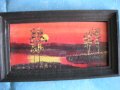 Нова Картина Изгряващото Слънце подарък по Фън Шуй Пейзаж пано , снимка 2