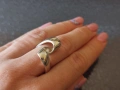 Дамски сребърен пръстен , снимка 1