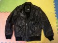 ''Jack & Jones''оригинално кожено яке-бомбър Л размер, снимка 10